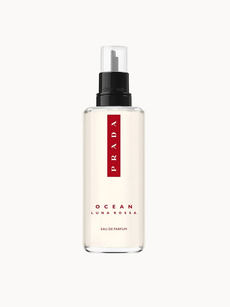 Prada Luna Rossa Ocean Eau de Parfum 150ml Refill (Worth £172.50) Prada — embalagem e produto