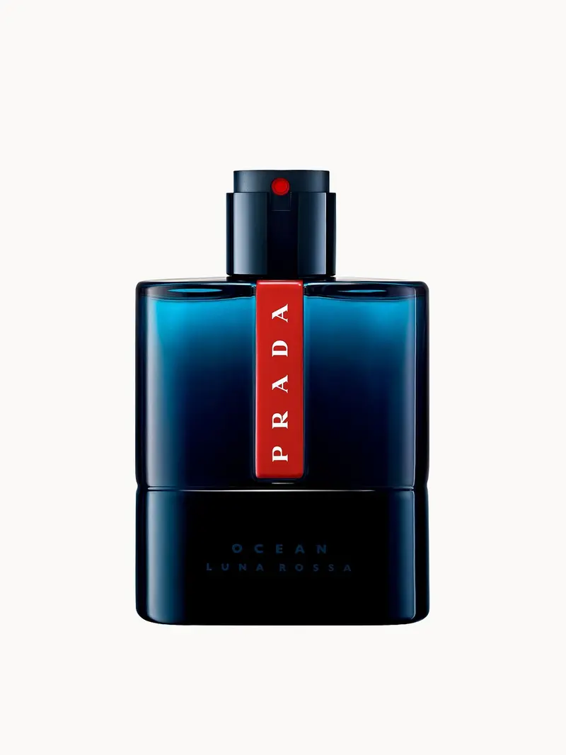 Prada Luna Rossa Ocean Eau de Toilette - 100ml Prada — embalagem e produto