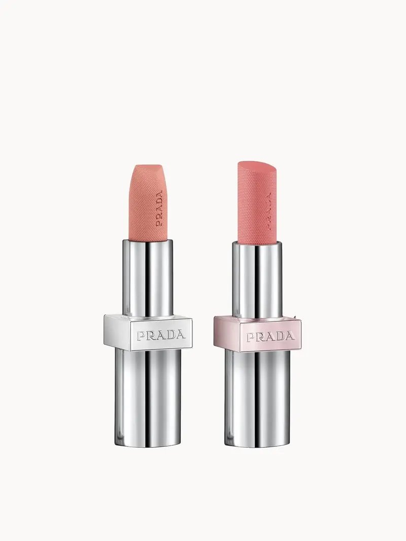 Prada Nude Lip Duo Prada — embalagem e produto