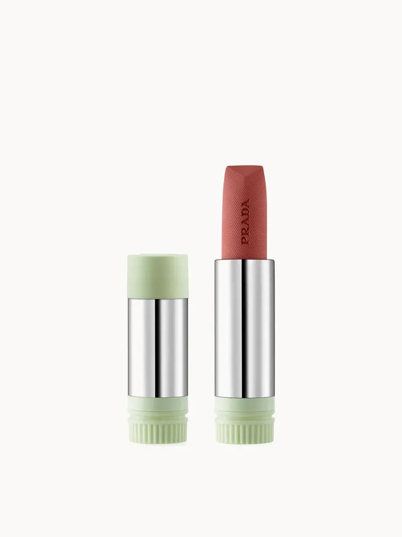 Prada Soft Matte Nude Lipstick Refill 3.8g (Various Shades) Prada — embalagem e produto