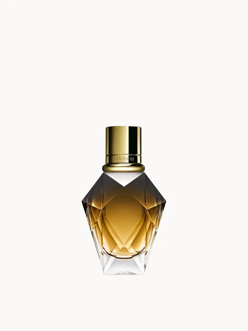 Rabanne Million Gold For Her Parfum 30ml Rabanne — embalagem e produto