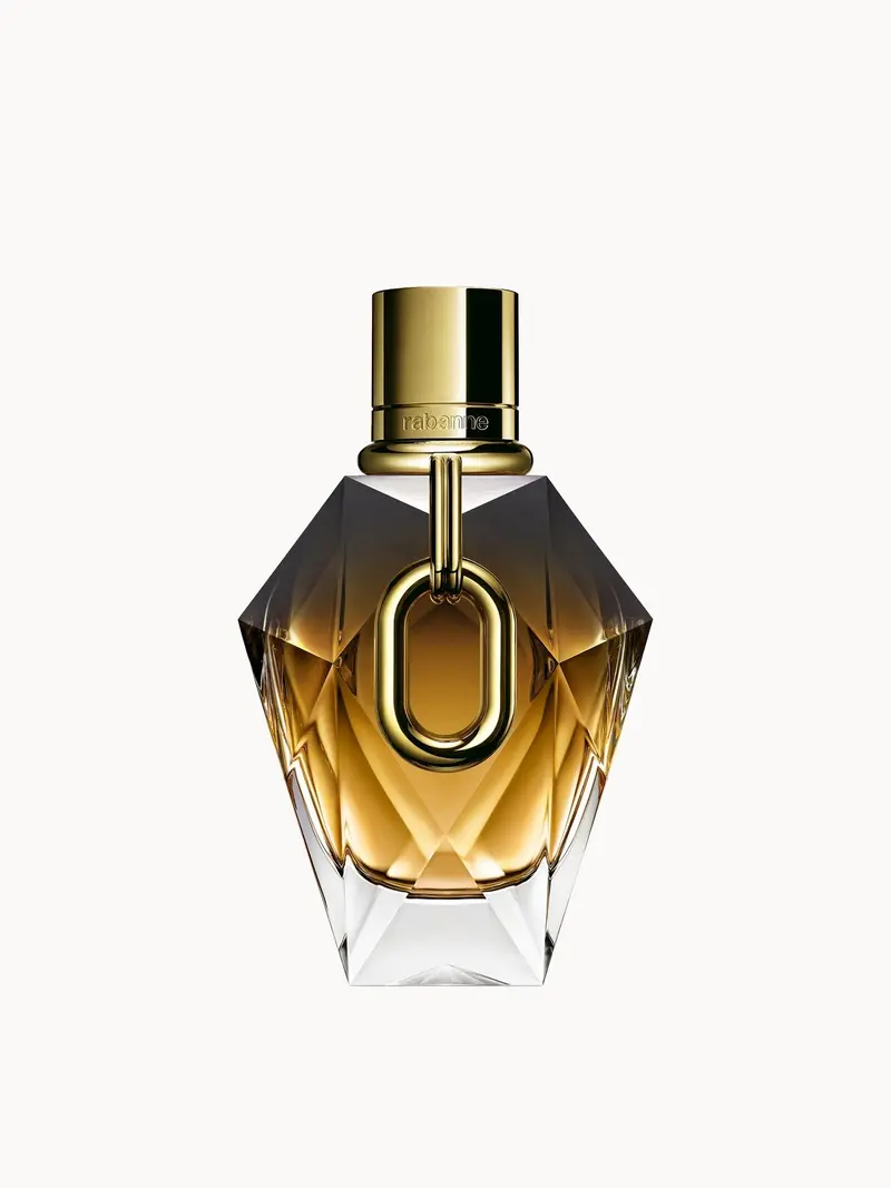 Rabanne Million Gold For Her Parfum 90ml Rabanne — embalagem e produto