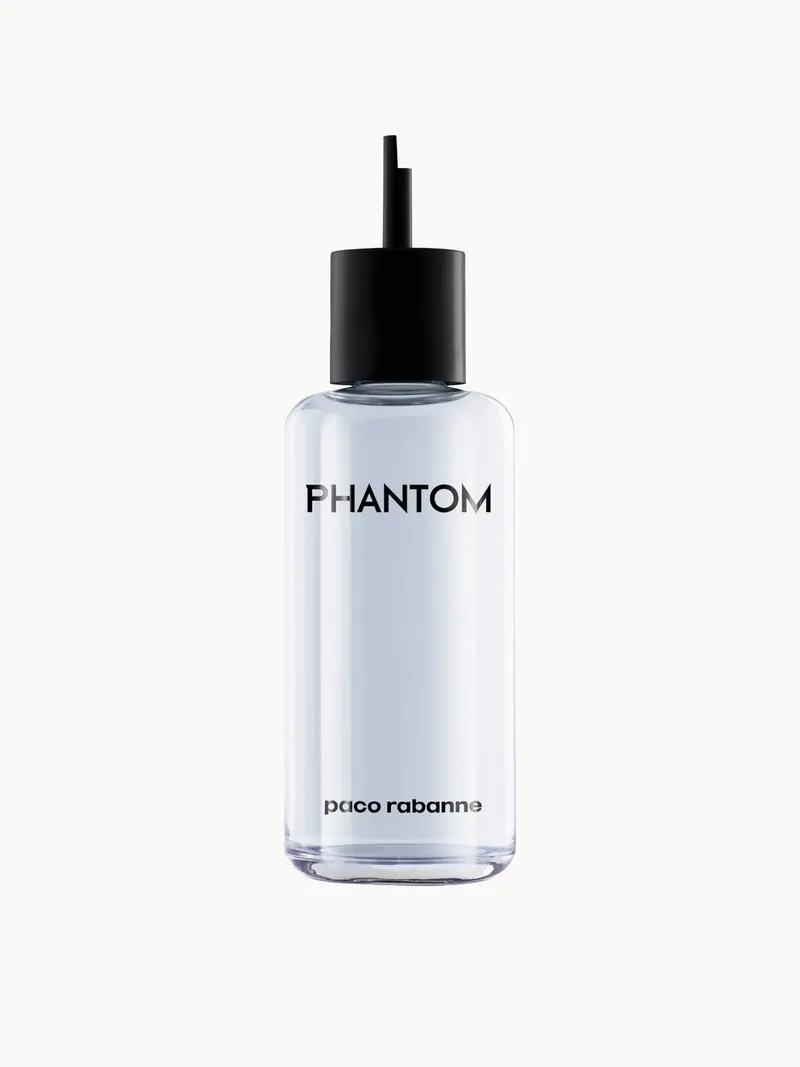 Rabanne Phantom Eau De Toilette Refill Bottle 200ml Rabanne — embalagem e produto