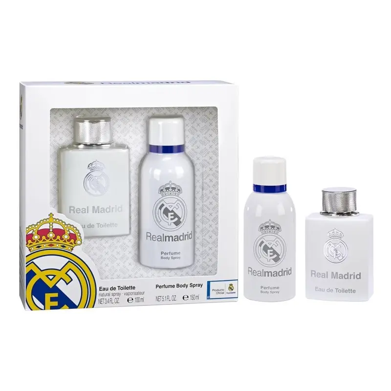 Real Madrid Gift Set — embalagem e produto