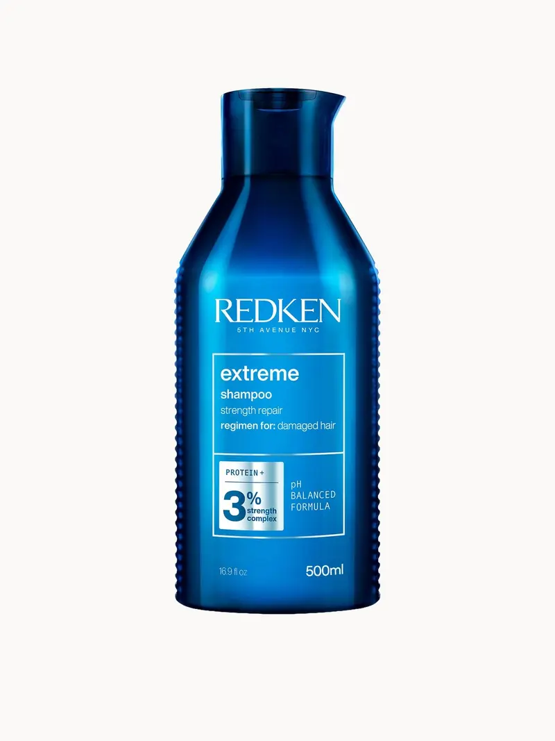 Redken Extreme Shampoo For Damaged Hair 500ml Redken — embalagem e produto