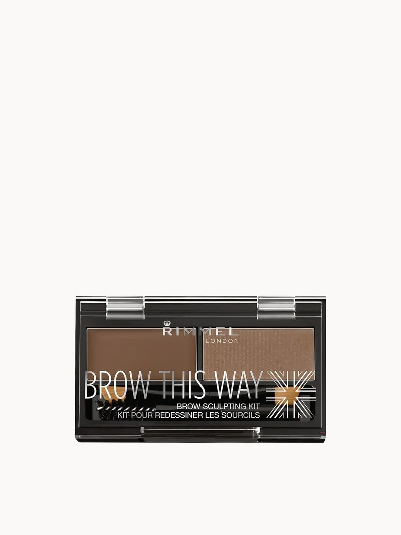 Rimmel Brow This Way Eyebrow Kit (Various Shade) Rimmel London — embalagem e produto