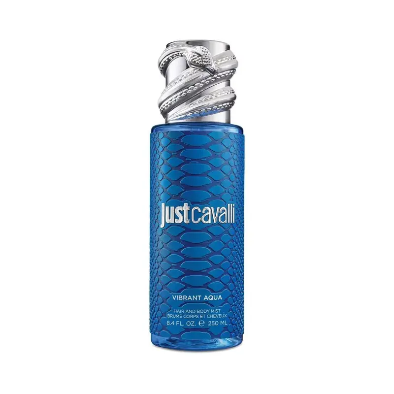 Roberto Cavalli Vibrant Acqua Perfume — embalagem e produto