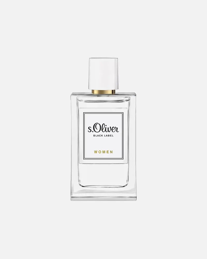 s.Oliver Black Label Eau de toilette — embalagem e produto