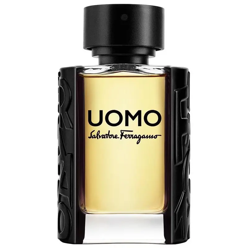 Salvatore Ferragamo Uomo Eau de toilette — embalagem e produto