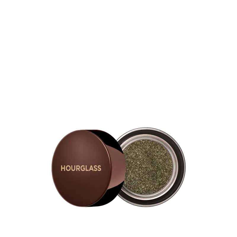Scattered Light™ Glitter Eyeshadow Hourglass — embalagem e produto