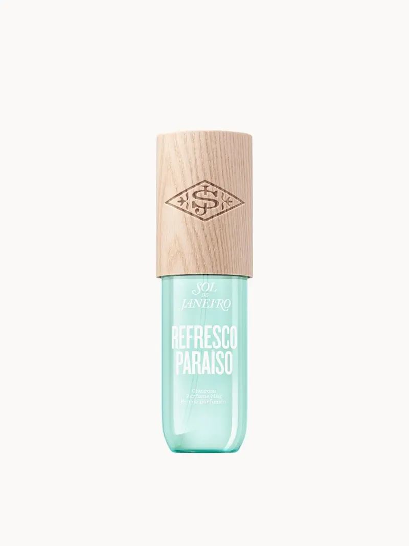 Sol de Janeiro Refresco Paraiso Mist 90ml Sol de Janeiro — embalagem e produto
