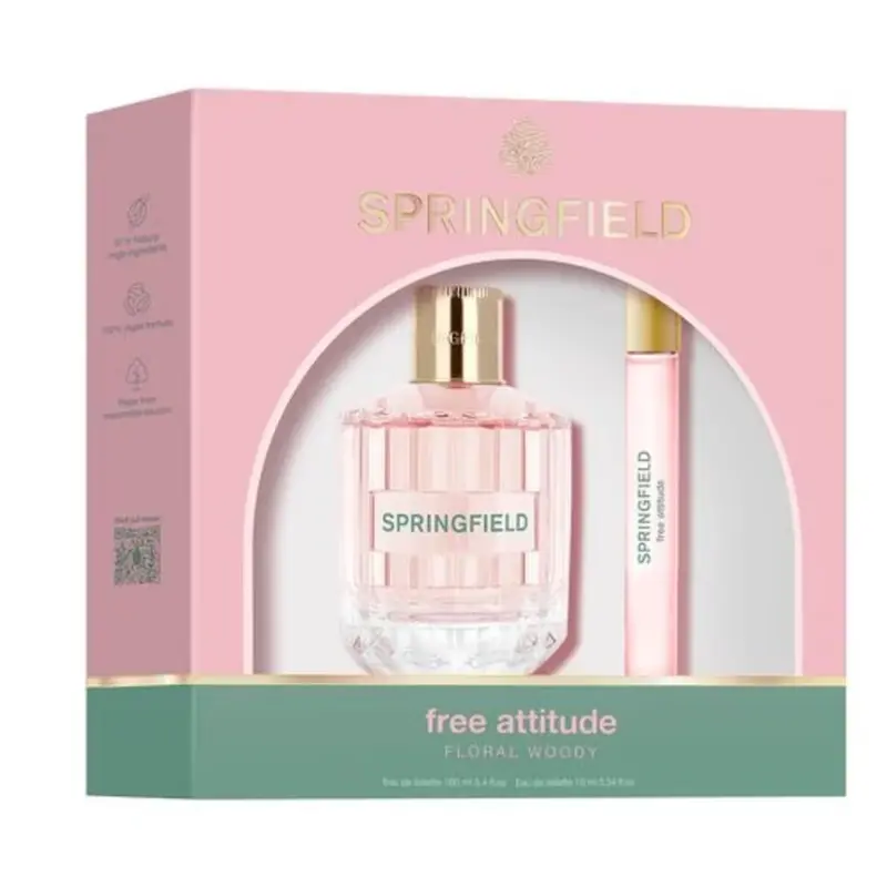 Springfield Free Attitude Gift Set — embalagem e produto