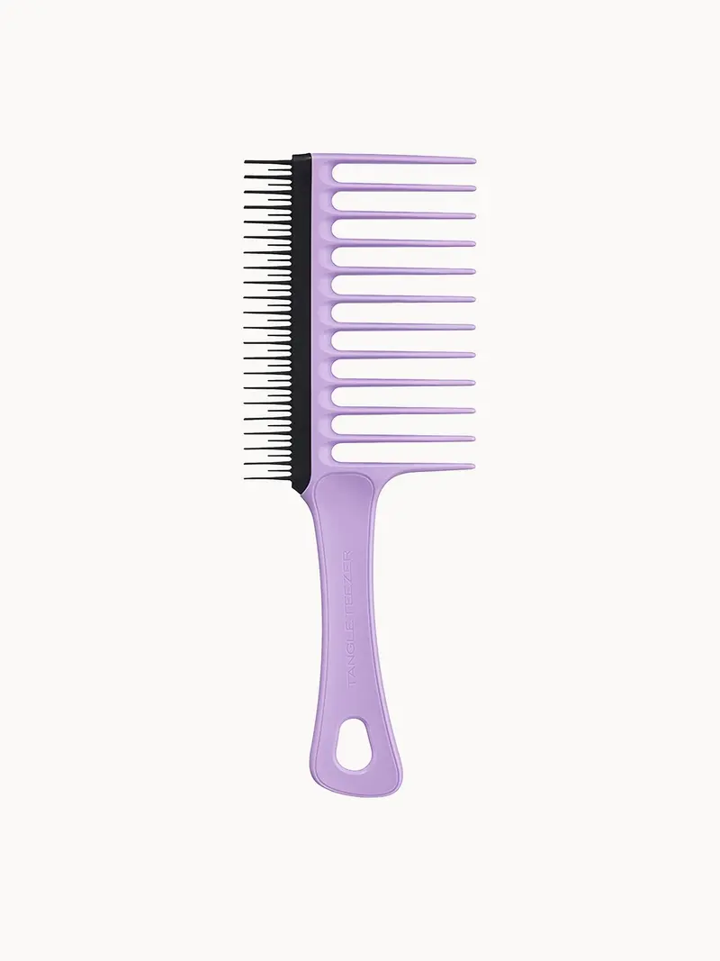 Tangle Teezer Wide Tooth Comb - Lilac/Black Tangle Teezer — embalagem e produto