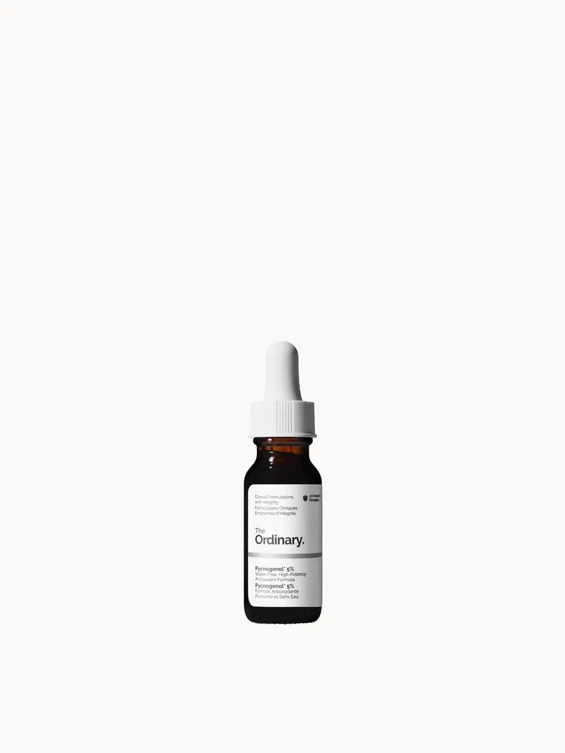 The Ordinary 100% Pycnogenol 5% 15ml The Ordinary — embalagem e produto