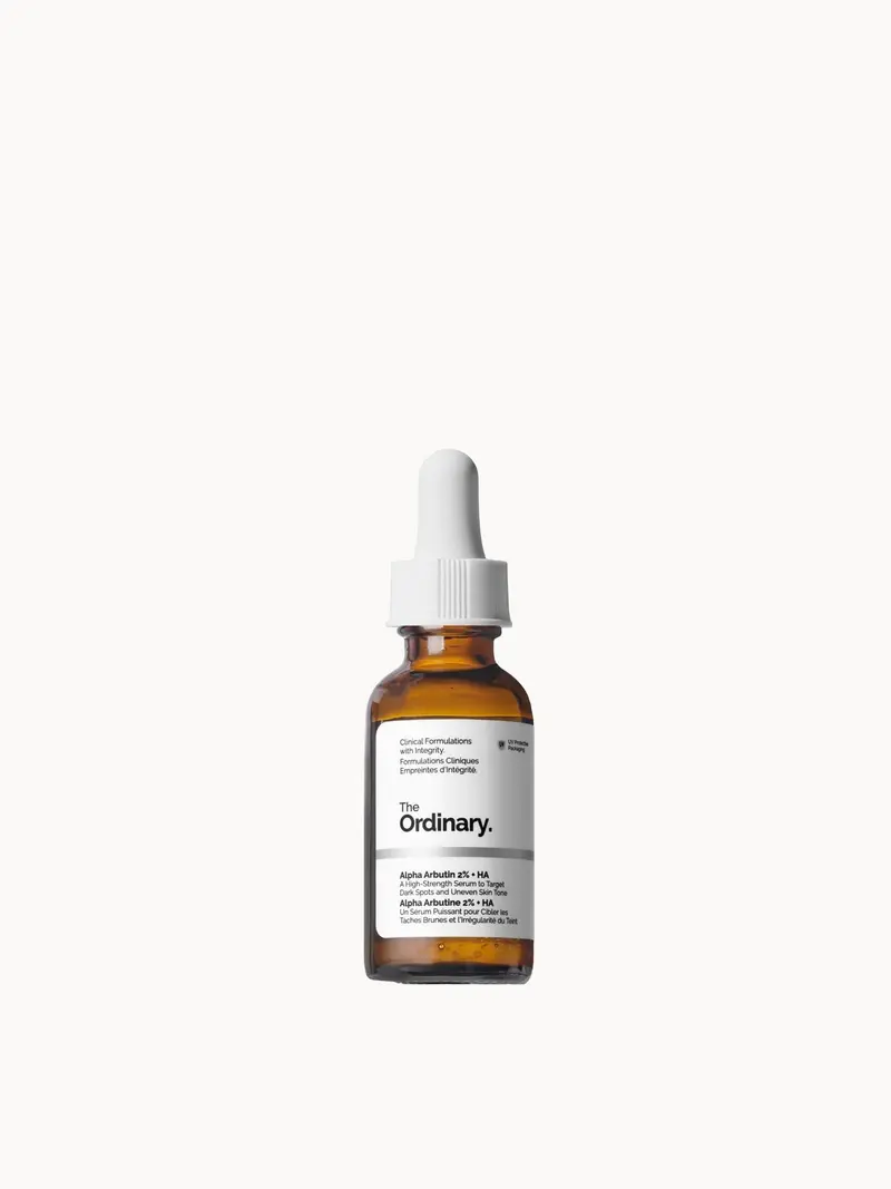 The Ordinary Alpha Arbutin 2% + HA 30ml The Ordinary — embalagem e produto