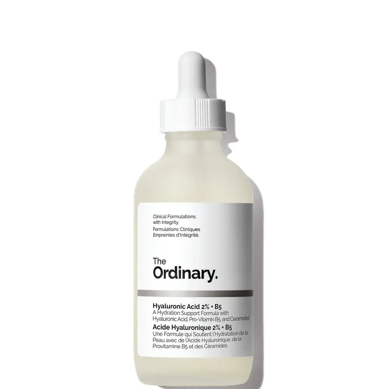 The Ordinary Hyaluronic Acid 2% + B5 60ml The Ordinary — embalagem e produto