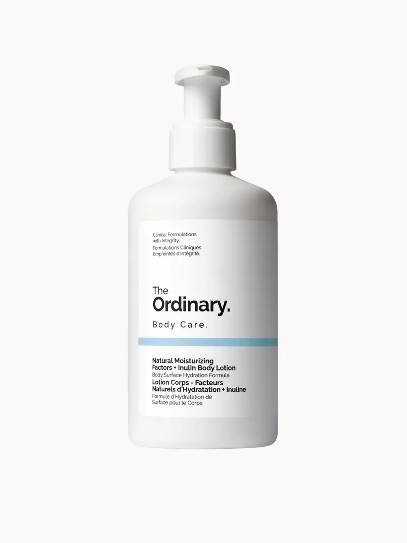 The Ordinary Natural Moisturizing Factors + Inulin Body Lotion 240ml The Ordinary — embalagem e produto