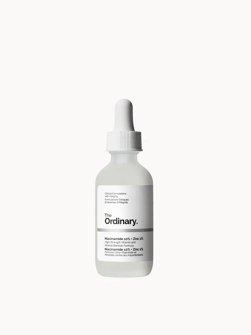 The Ordinary Niacinamide 10% + Zinc 1% Serum 30ml The Ordinary — embalagem e produto