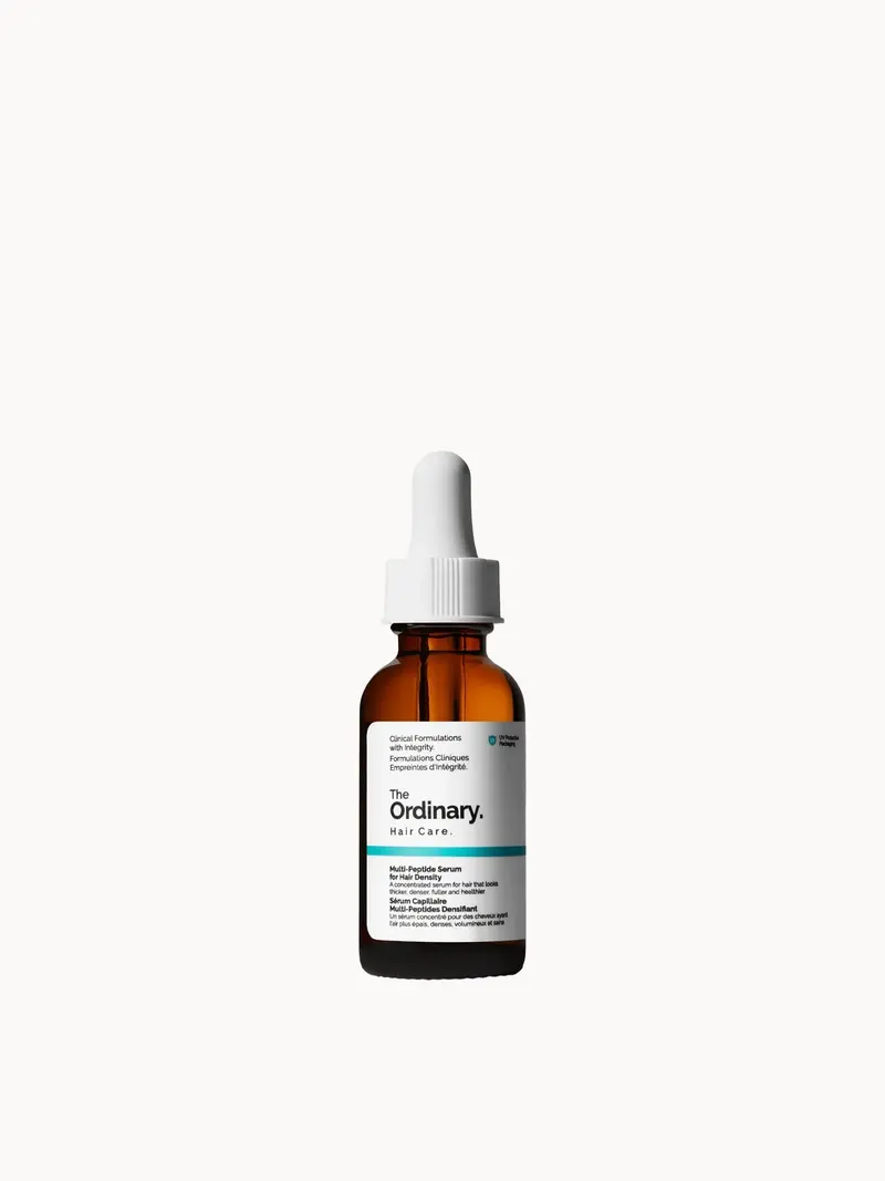 The Ordinary's Multi-Peptide Serum for Hair Density and Scalp Support 60ml The Ordinary — embalagem e produto