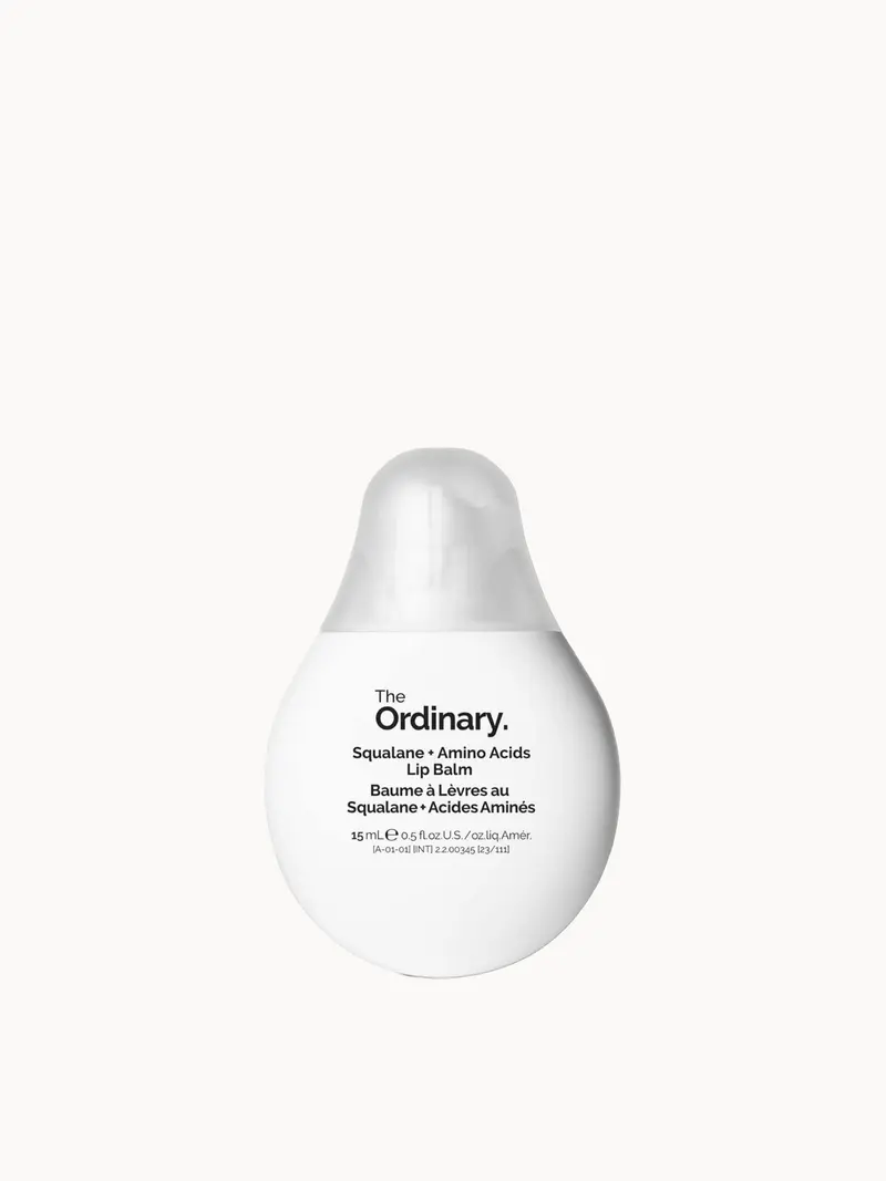 The Ordinary Squalane and Amino Acids Lip Balm 15ml The Ordinary — embalagem e produto
