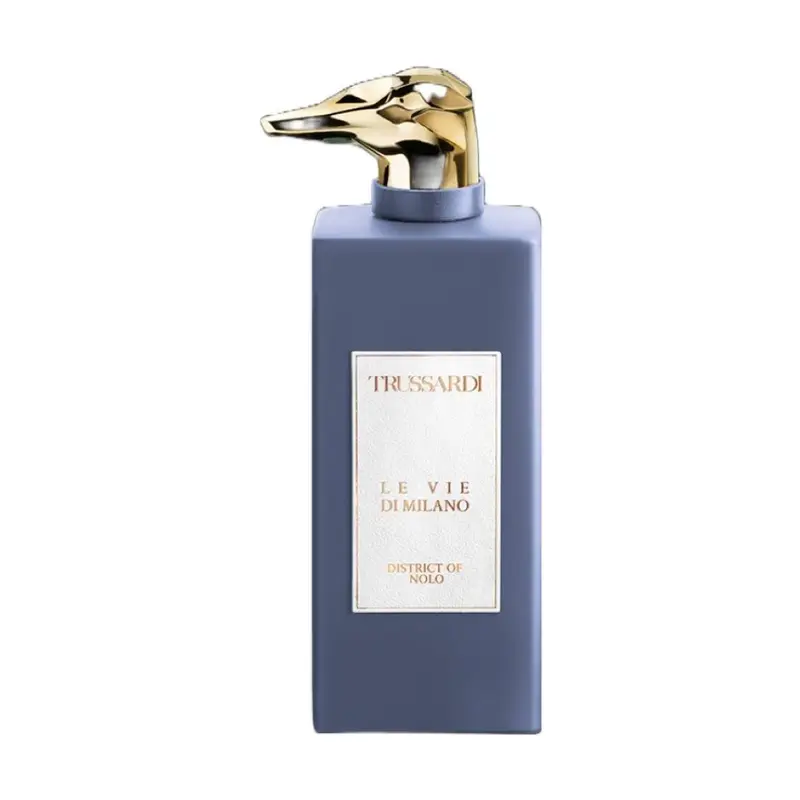 Trussardi Le Vie di Milano District of Nolo Eau de Parfum — embalagem e produto