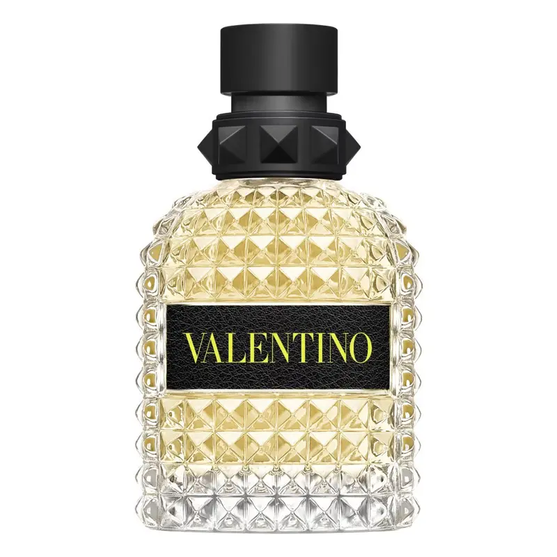 Valentino Born In Roma Uomo Yellow Dream Eau de toilette — embalagem e produto