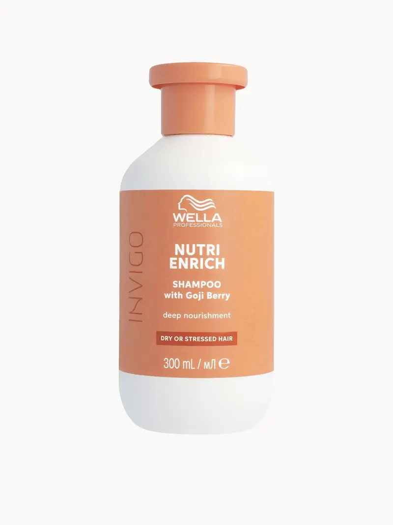Wella Professionals Care Invigo Nutri Enrich Deep Nourishing Shampoo 300ml Wella Professionals — embalagem e produto