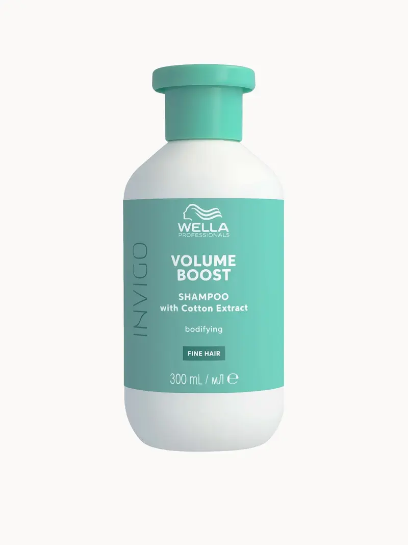 Wella Professionals Care Invigo Volume Boost Bodifying Shampoo 300ml Wella Professionals — embalagem e produto