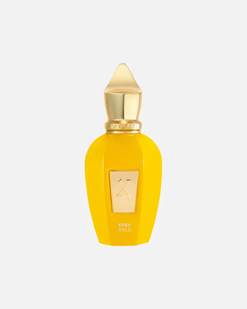 XERJOFF Vibe Erba Gold Eau de Parfum — embalagem e produto