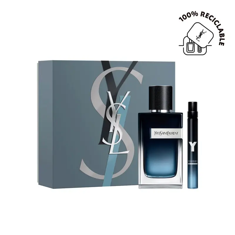 Yves Saint Laurent Y SET DE REGALO Gift Set — embalagem e produto