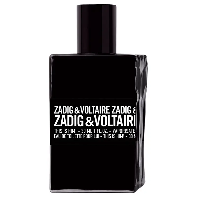 Zadig&Voltaire THIS IS HIM! Eau de Toilette — embalagem e produto