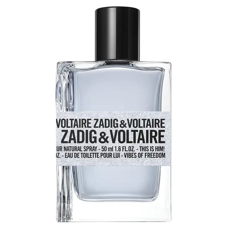 Zadig&Voltaire THIS IS HIM! Vibes of Freedom Eau de toilette — embalagem e produto