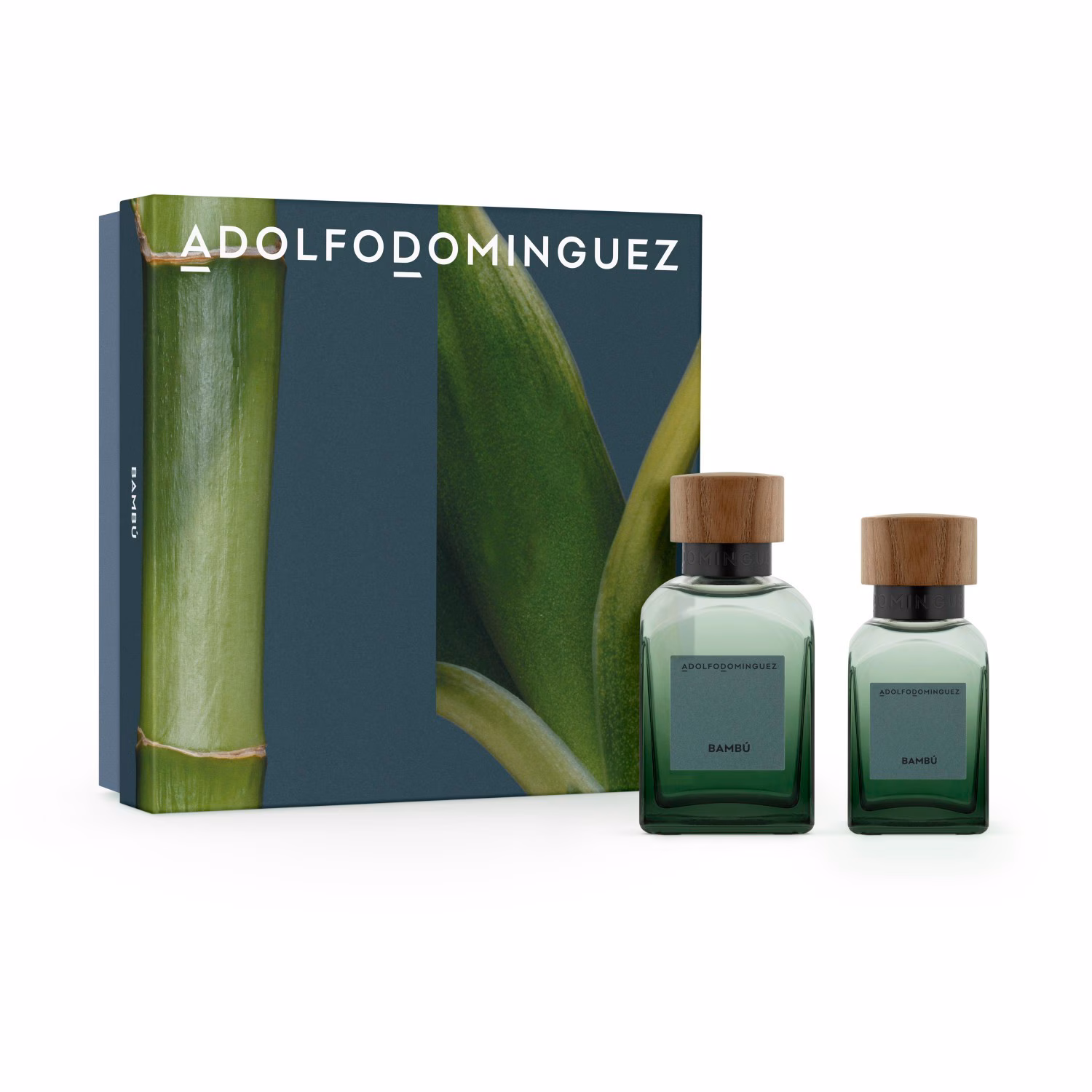 Adolfo Dominguez Hombre Bambú Gift Set — textura e acabamento