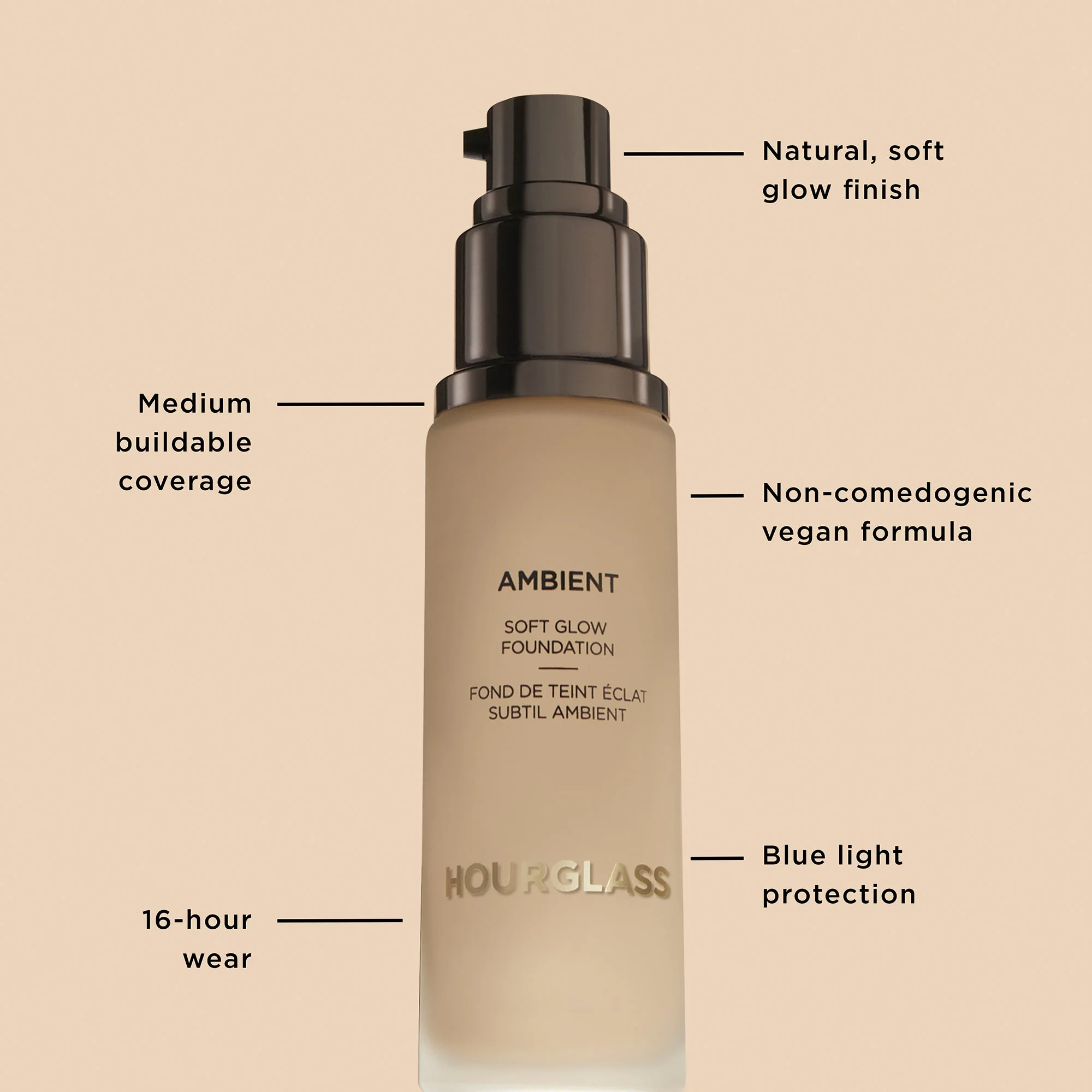 Ambient Soft Glow Foundation Hourglass — detalhe 3