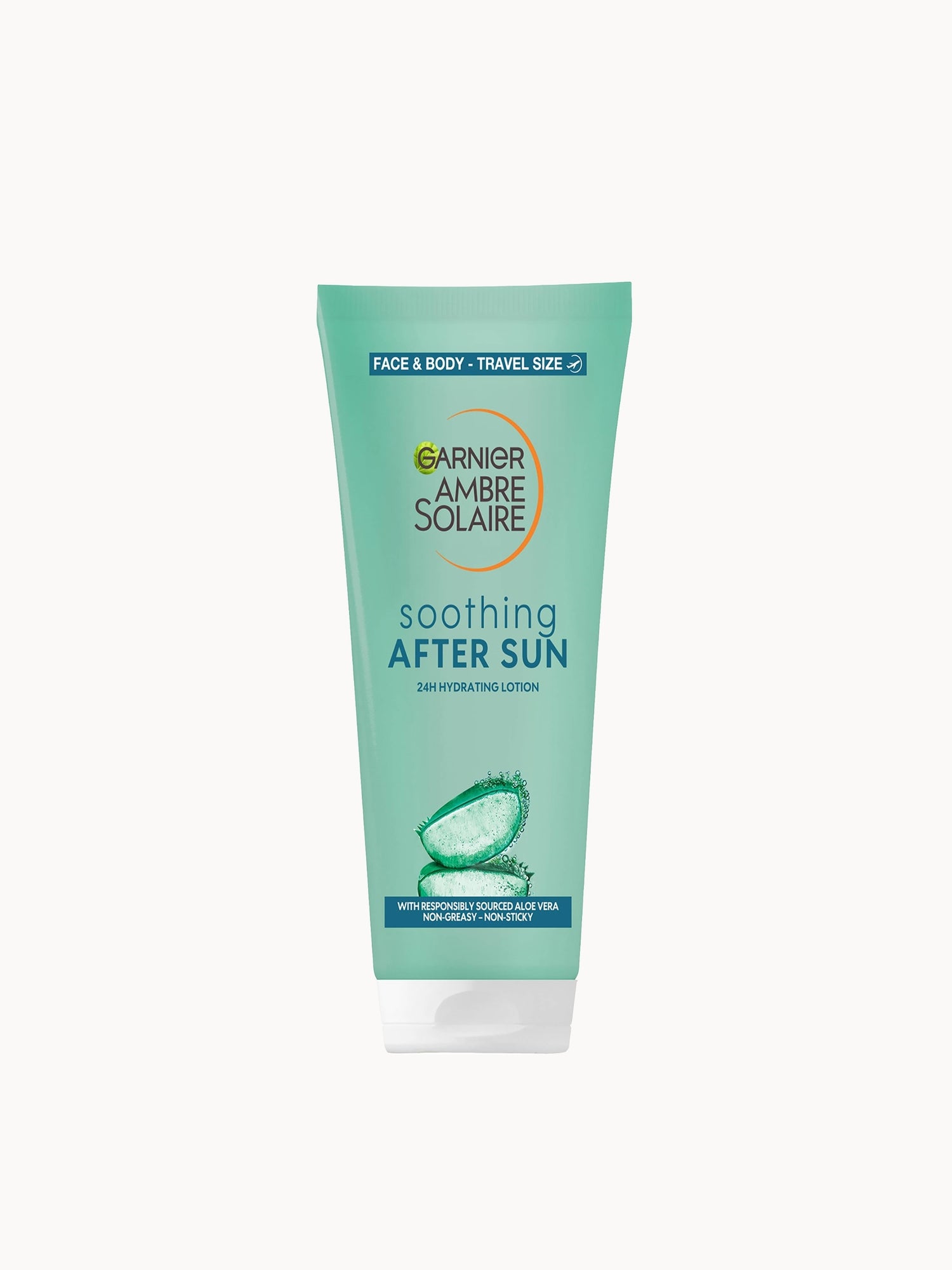 Ambre Solaire Hydrating Soothing After Sun Lotion 400ml Garnier — textura e acabamento