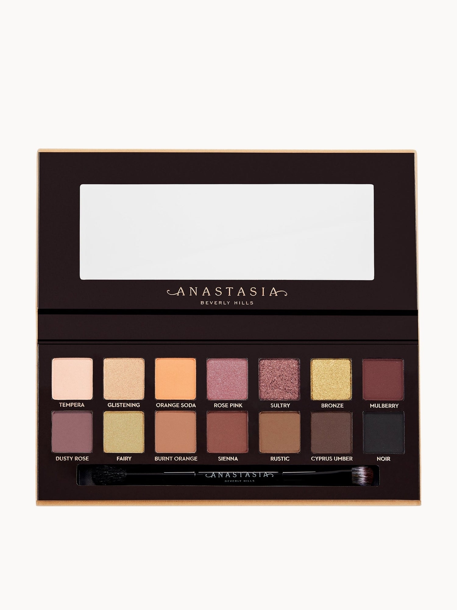 Anastasia Beverly Hills Soft Glam Palette Anastasia Beverly Hills — textura e acabamento
