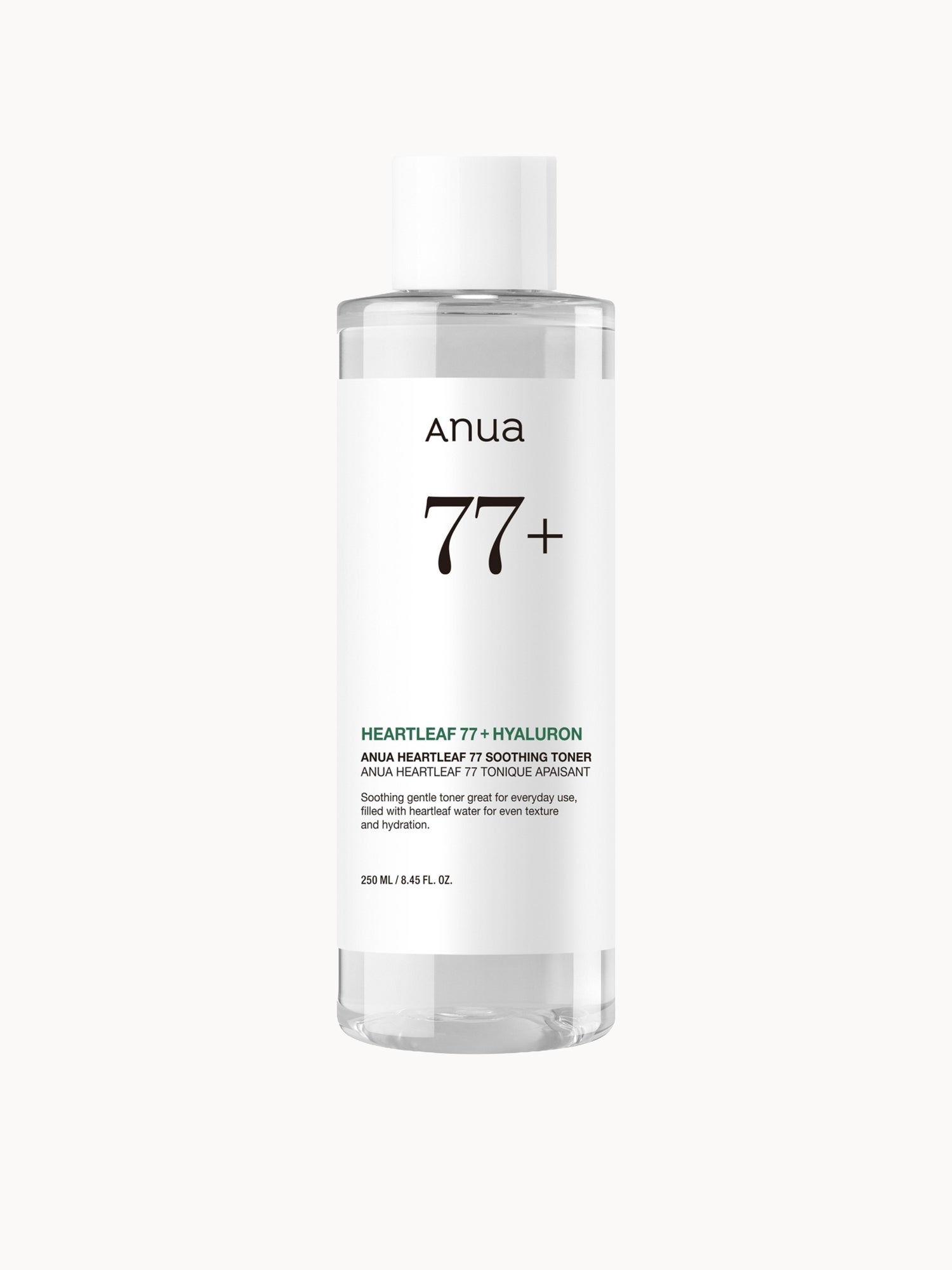 Anua Heartleaf 77% Soothing Toner 250ml Anua — textura e acabamento