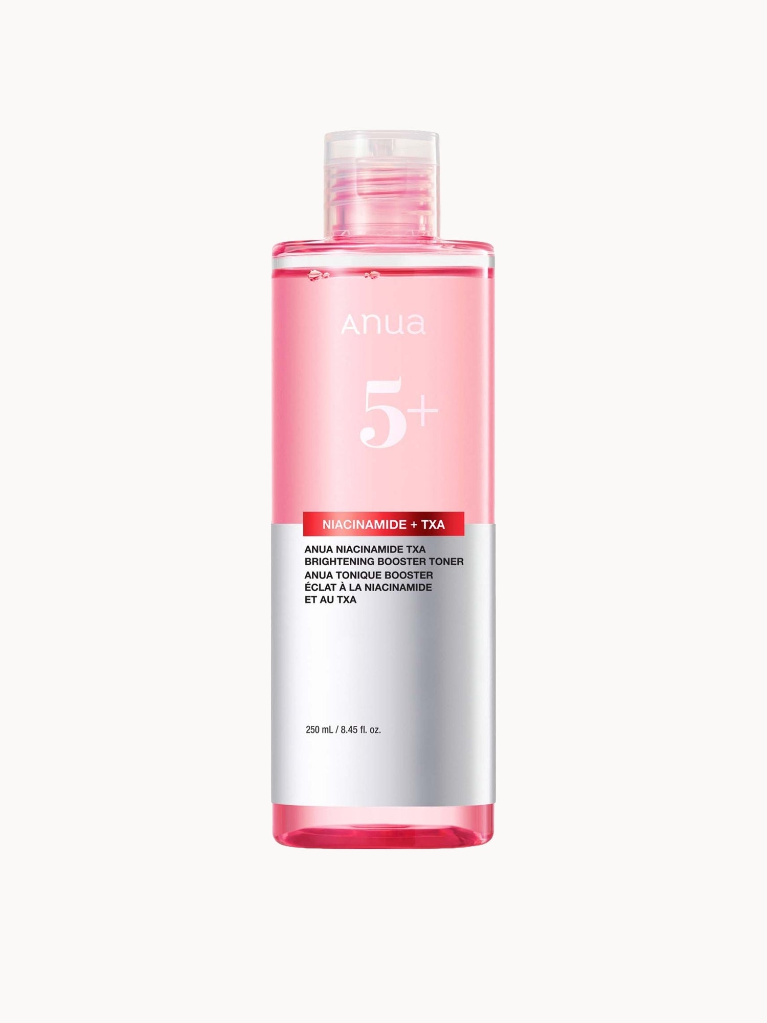 Anua Niacinamide 5 TXA Brightening Booster Toner 250ml Anua — textura e acabamento