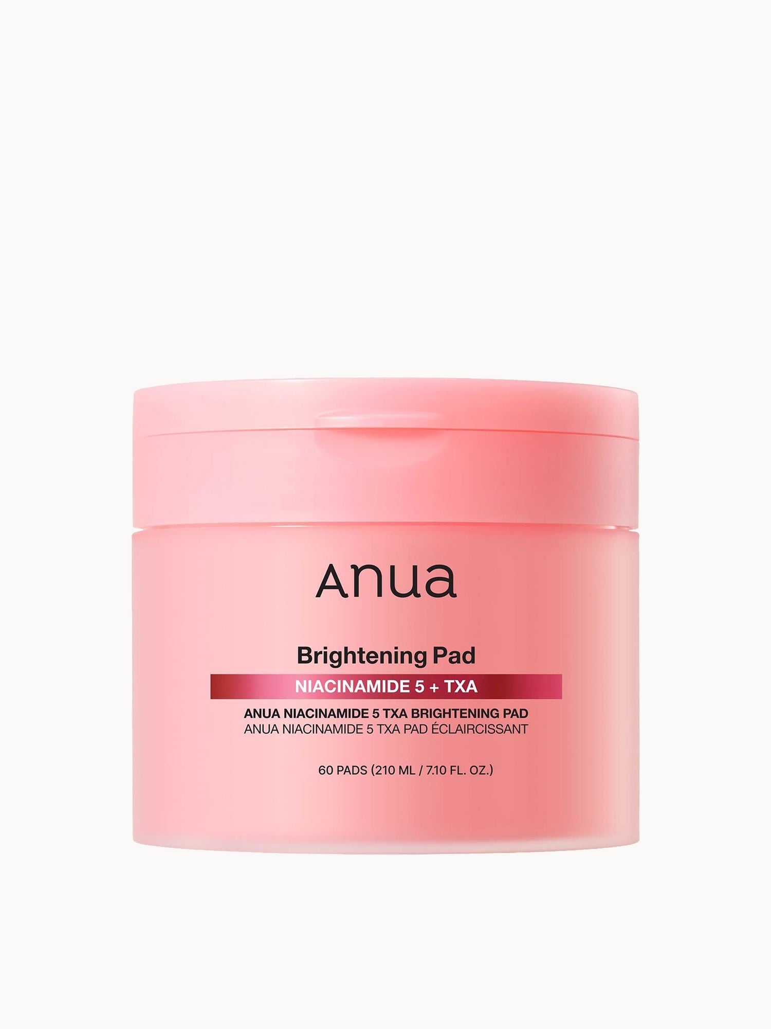 Anua Niacinamide 5 TXA Brightening Pad 210ml Anua — textura e acabamento