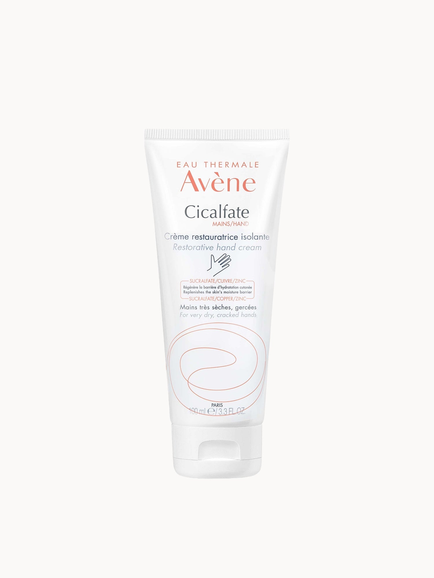 Avène Cicalfate Restorative Hand Cream for Very Dry Cracked Hands 100ml Avène — textura e acabamento