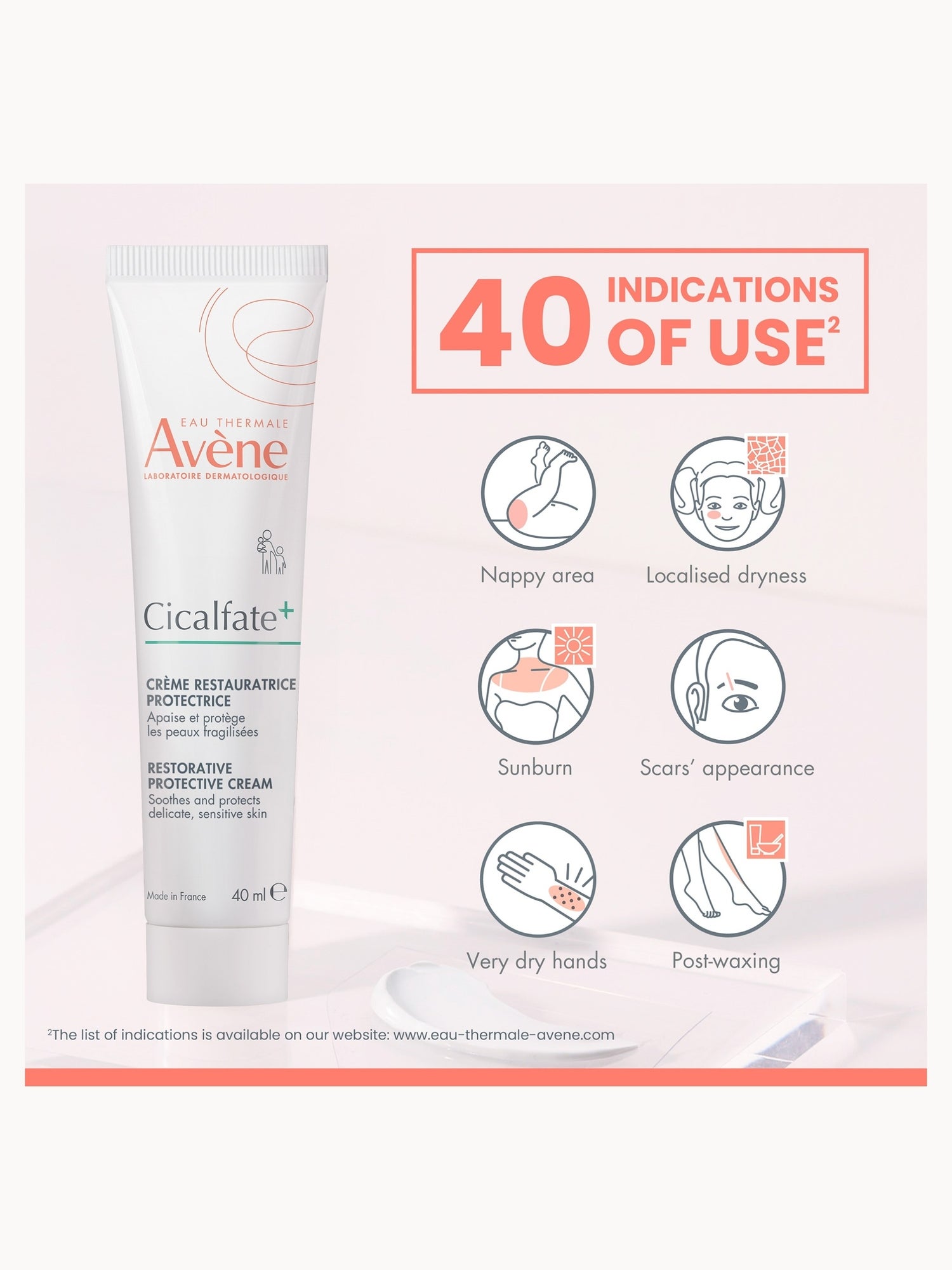 Avène Cicalfate+ Restorative Protective Cream for Very Sensitive Skin 40ml Avène — detalhe 4