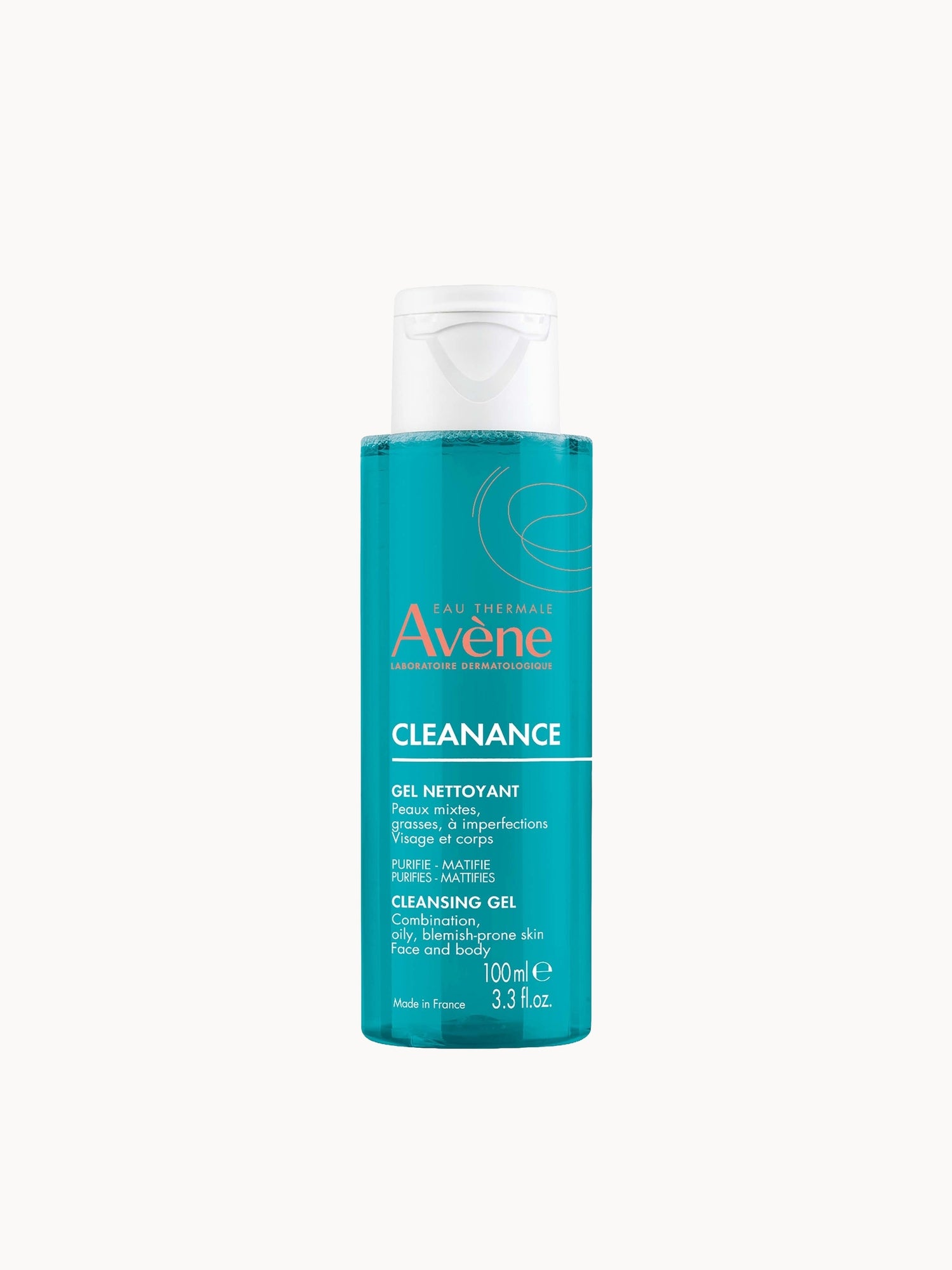 Avène Cleanance Cleansing Gel For Oily, Blemish Prone Skin 100ml Avène — textura e acabamento