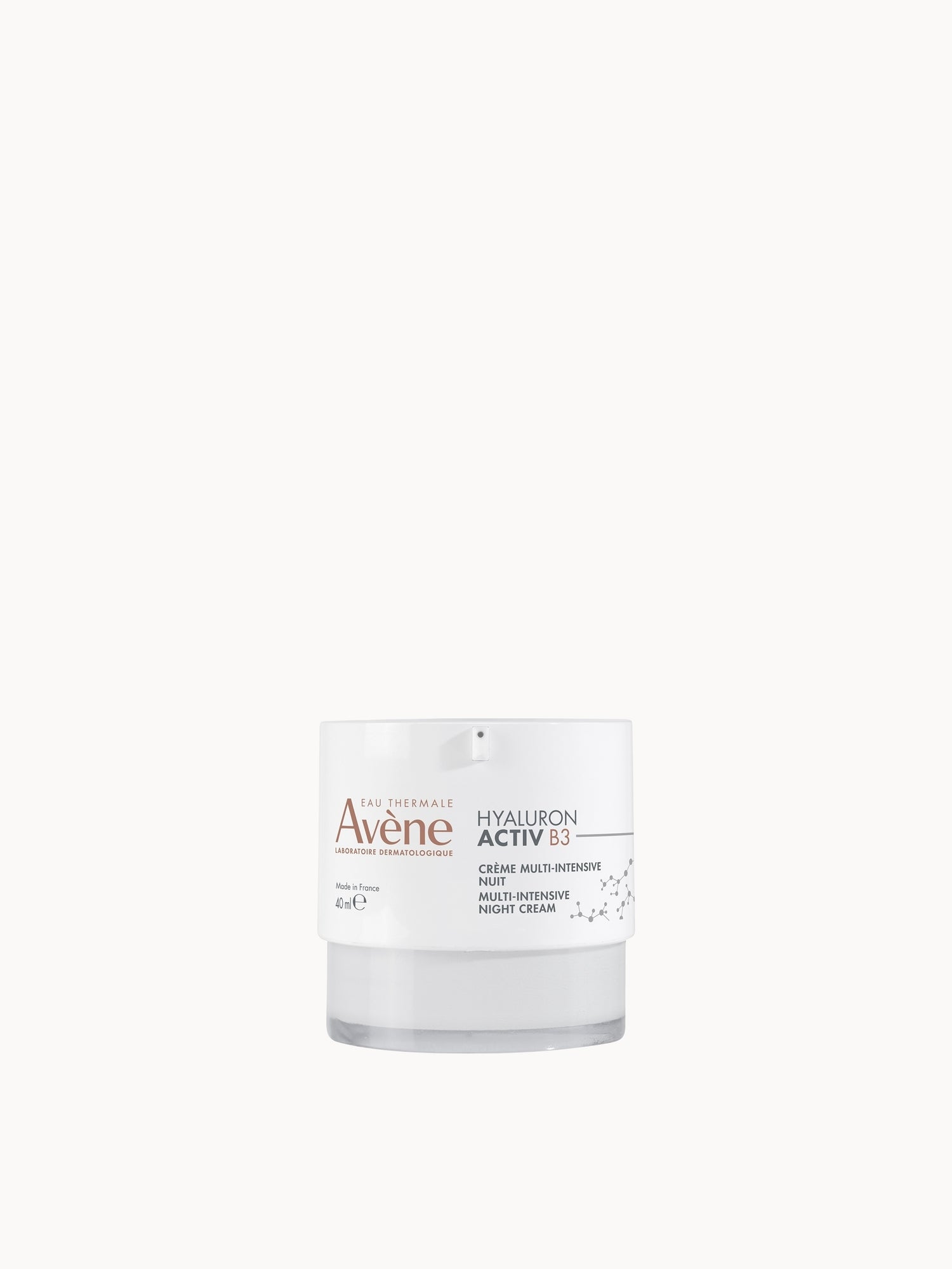 Avène Hyaluron Activ B3 Multi-Intensive Night Cream for Ageing Skin 40ml Avène — textura e acabamento