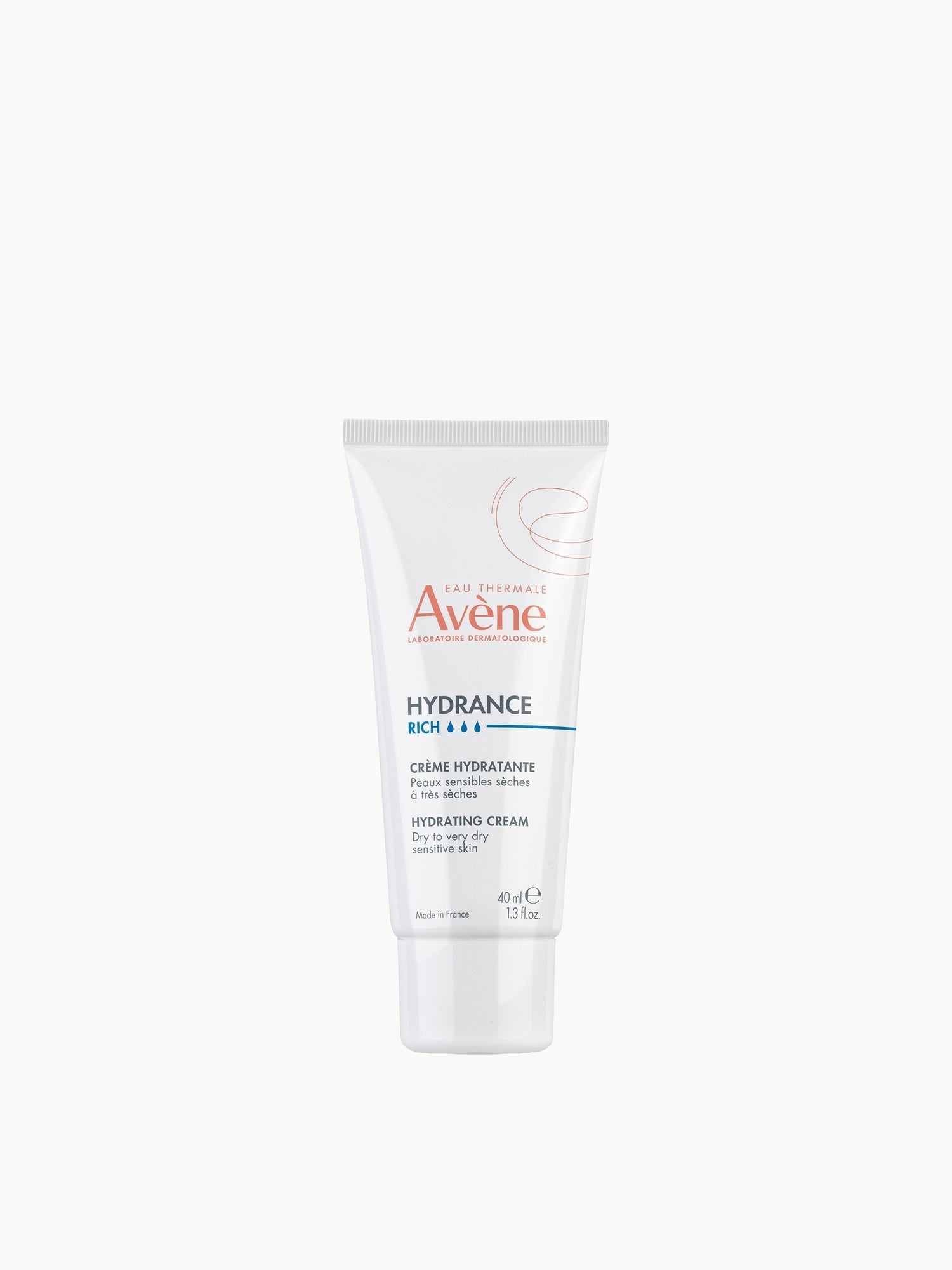 Avène Hydrance Rich Hydrating Cream for Dehydrated Skin 40ml Avène — textura e acabamento