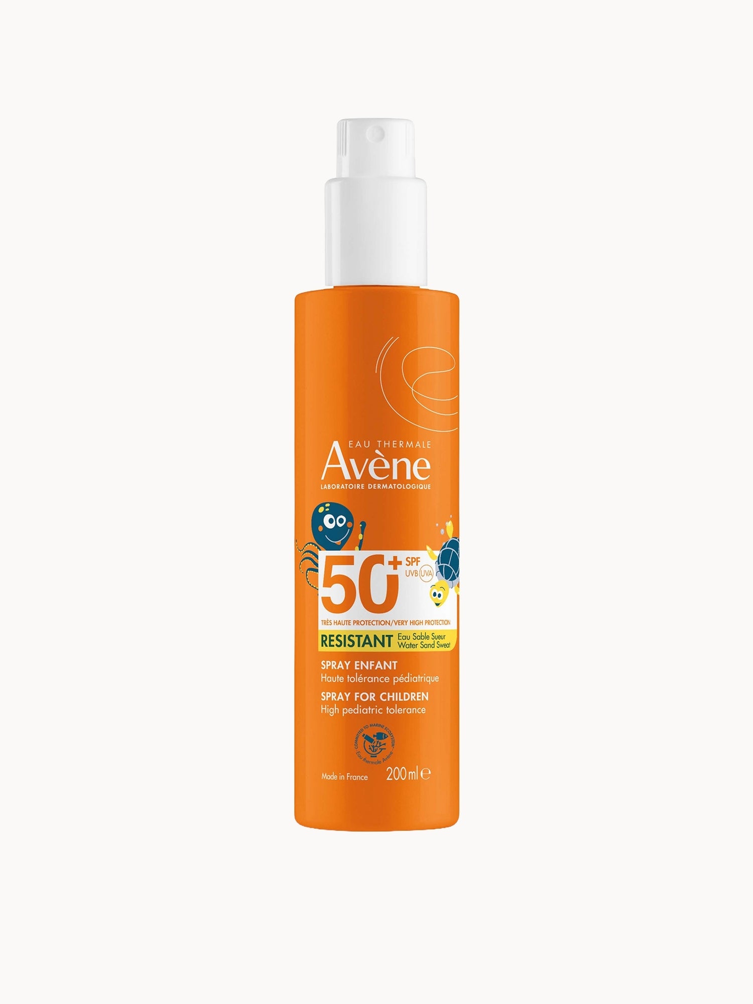 Avène Spray for Children SPF50+ 200ml Avène — textura e acabamento