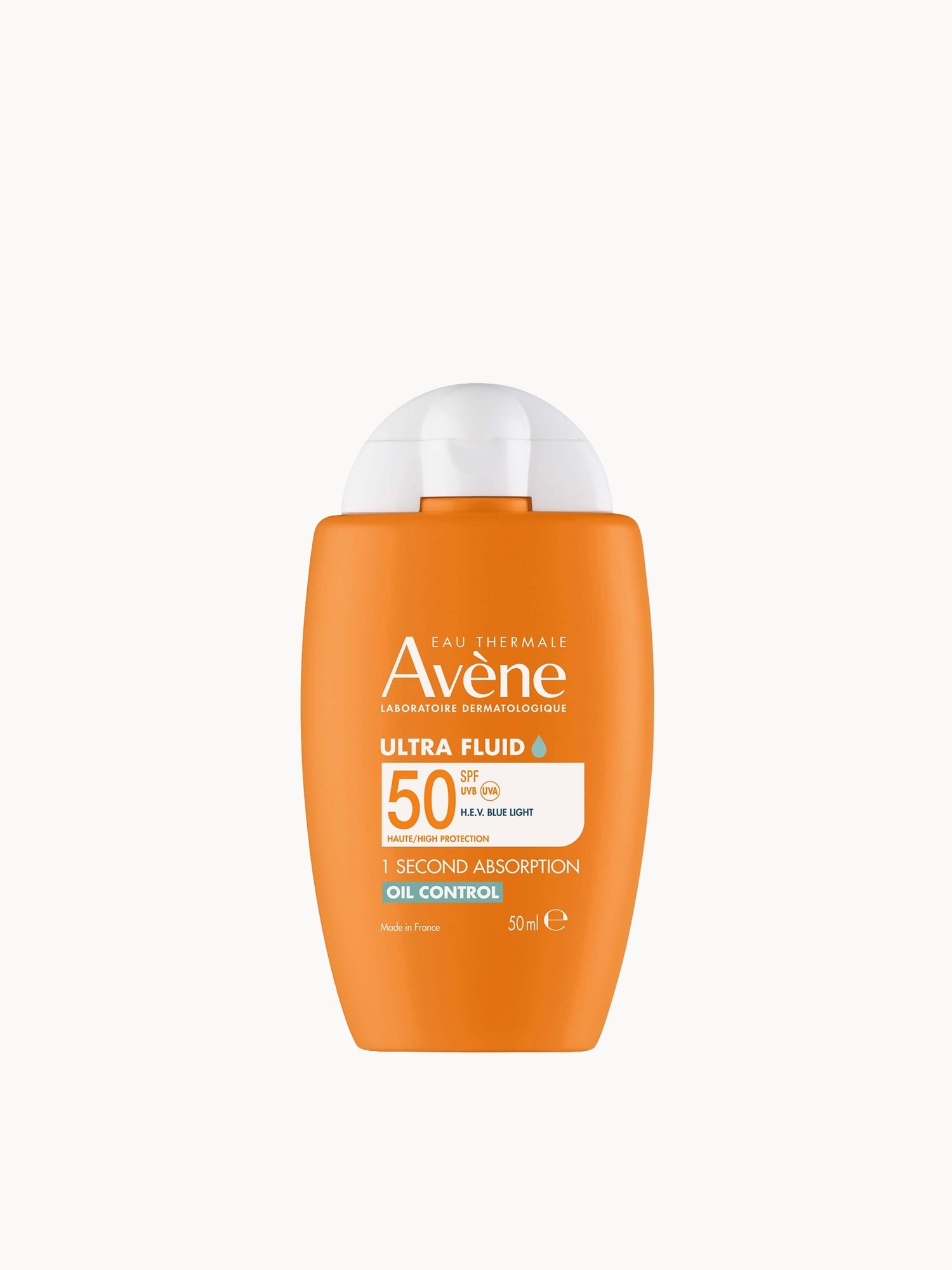 Avène Ultra Fluid Oil Control SPF50+ for Oily to combination skin 50ml Avène — textura e acabamento
