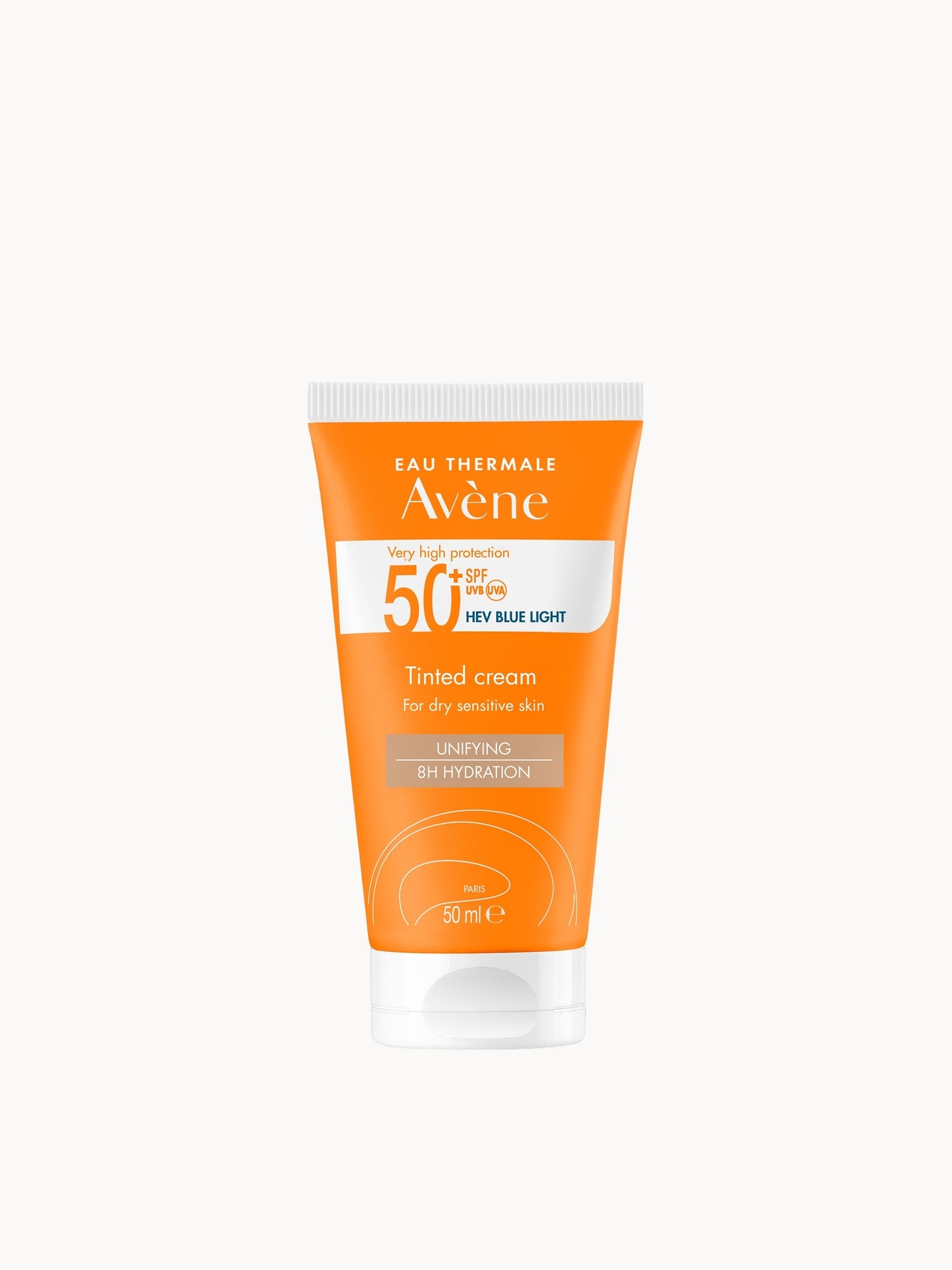 Avène Very High Protection Tinted Sun Cream SPF50+ for Dry, Sensitive Skin 50ml Avène — textura e acabamento
