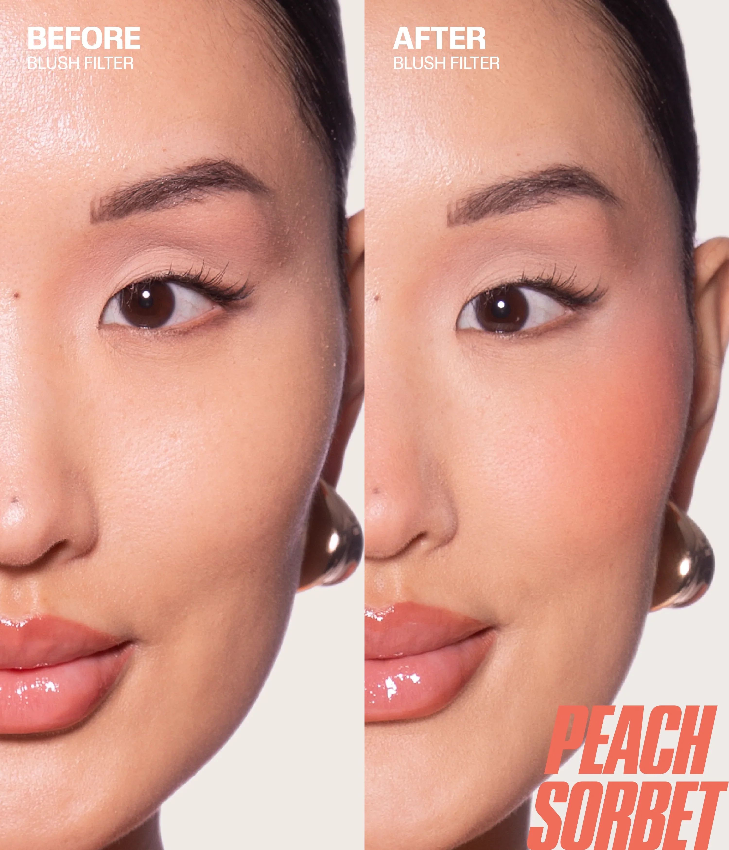 Baby Blush Duo Pink And Peach Huda Beauty — detalhe 4