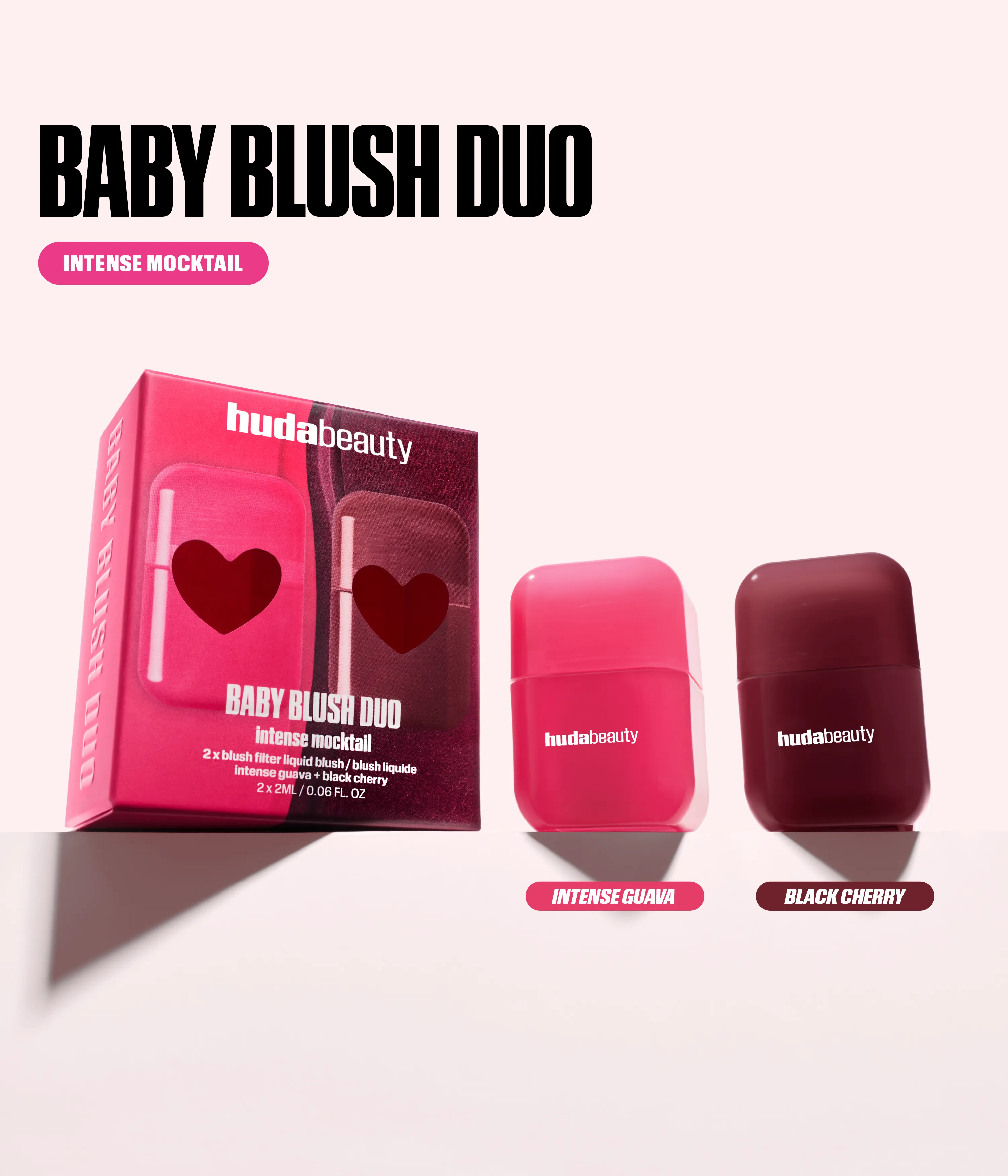 Baby Blush Intense Mocktail Duo Kit Huda Beauty — detalhe 3