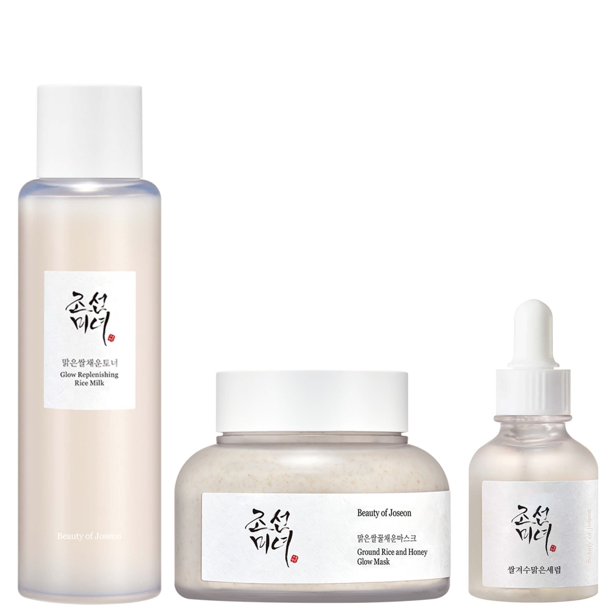 Beauty of Joseon Glowing Skin Trio Beauty of Joseon — textura e acabamento